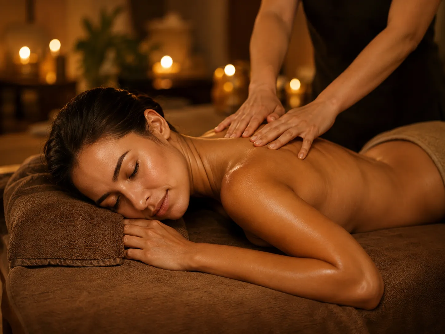 Relaxing massage setting